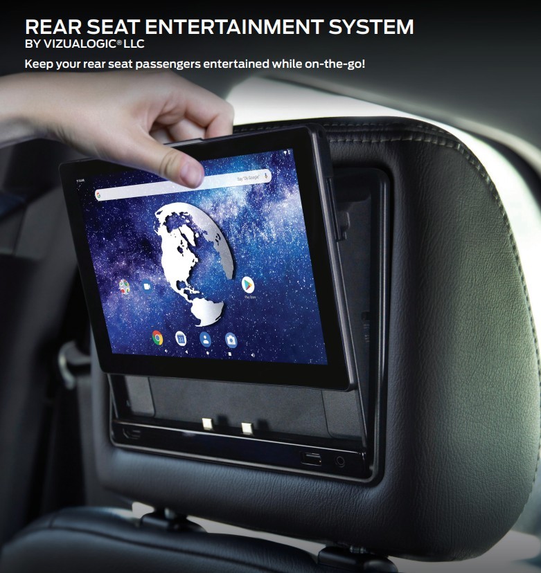 2022-2024 Genuine Ford F150 Entertainment System Tablet Kit VML3Z-16616B63-CC