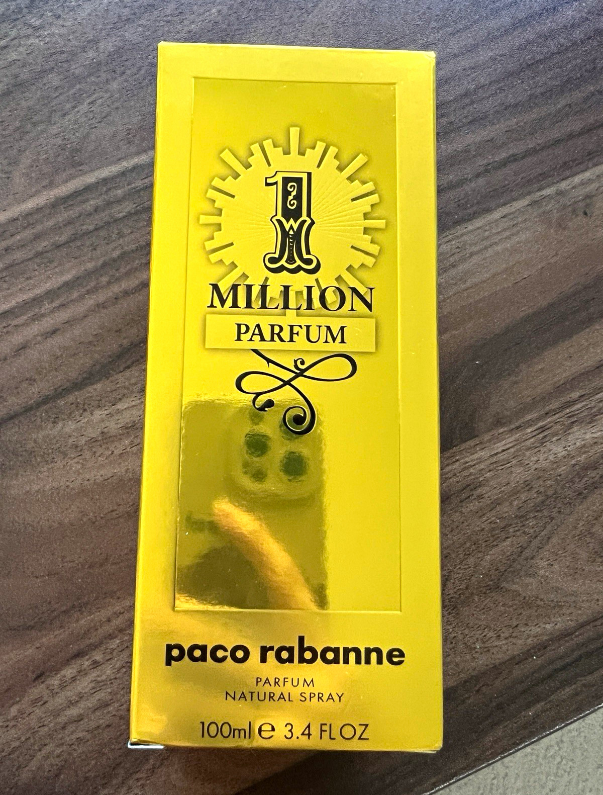 Paco Rabanne 1 Million Parfum Parfum Natural Spray 3.4 fl oz Regular Size