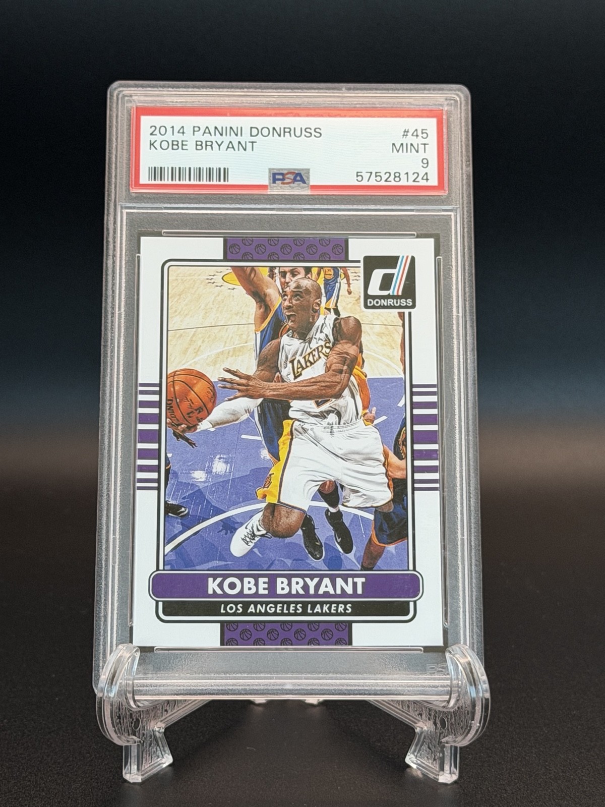 2014-15 Panini Donruss - Kobe Bryant #45 LA Lakers NBA 🏀🏀🏀 PSA 9