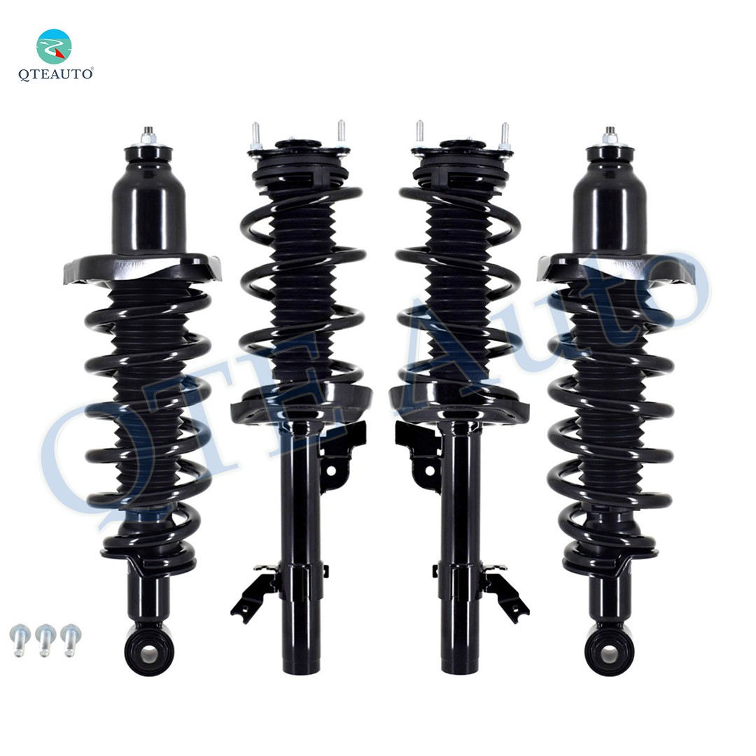 Set 4 Front-Rear Quick Complete Strut-Coil Spring For 2016-2022 Honda Pilot AWD
