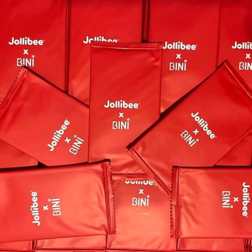 x10 JOLLIBEE x BINI PHILIPPINES EXCLUSIVE Photo Card Sealed Foil Pack US SELLER