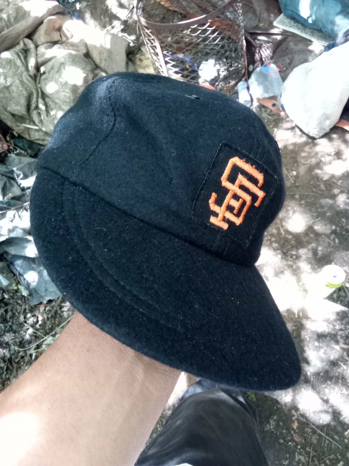Vintage SF Giants MLB Hat Wool Blend Made In USA RARE 1960’s Medium Black VTG Vintage SF Giants MLB Hat Wool Blend Made In USA RARE 1960’s Medium Black VTG