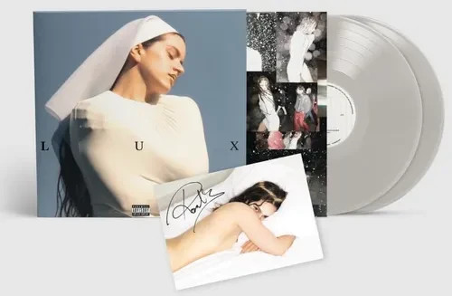 Rosalia LUX 2LP AUTOGRAPHED POSTCARD Brand New Crystal Clear Vinyl Rosalia LUX 2LP AUTOGRAPHED POSTCARD Brand New Crystal Clear Vinyl