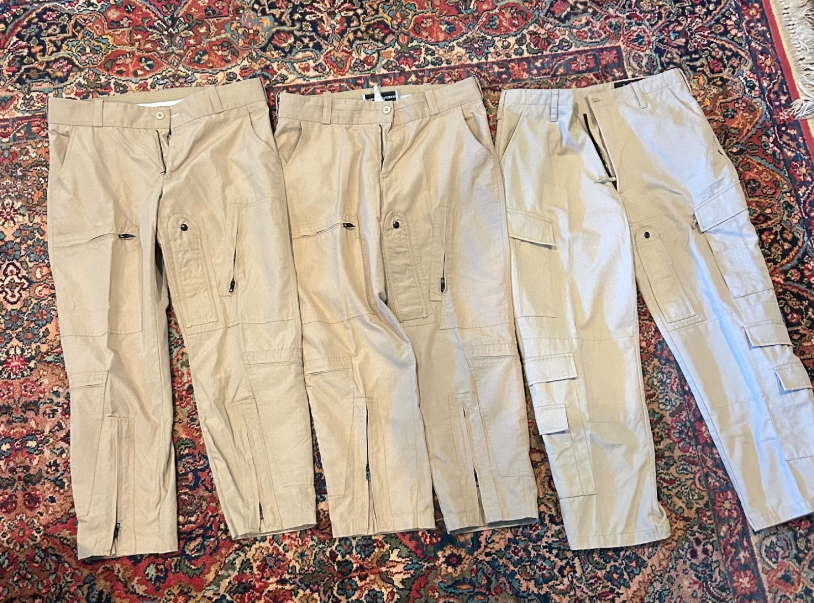 Aureus international/2 pairs and Gibson and Barnes/1 pair. Size 36w/30L Aureus international/2 pairs and Gibson and Barnes/1 pair. Size 36w/30L