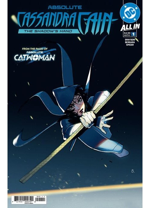 Absolute Cassandra Cain the Shadows Hand #1 - Pick Your Cover