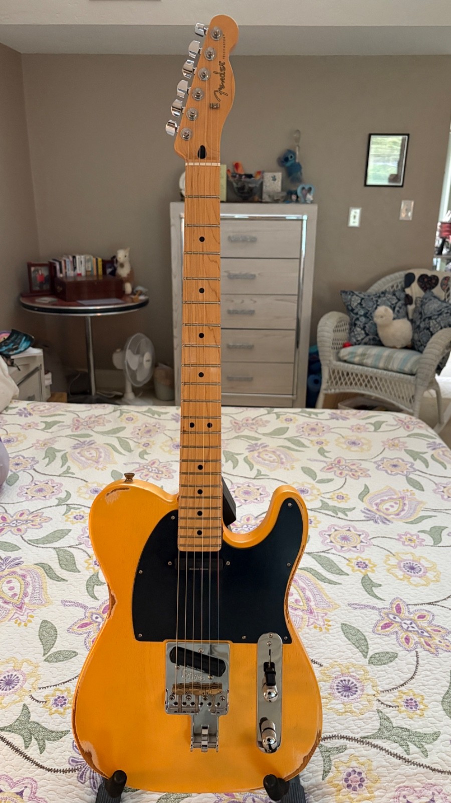 Fender Telecaster Butterscotch Seymour Duncan Hot Rails Set Certano Bridge