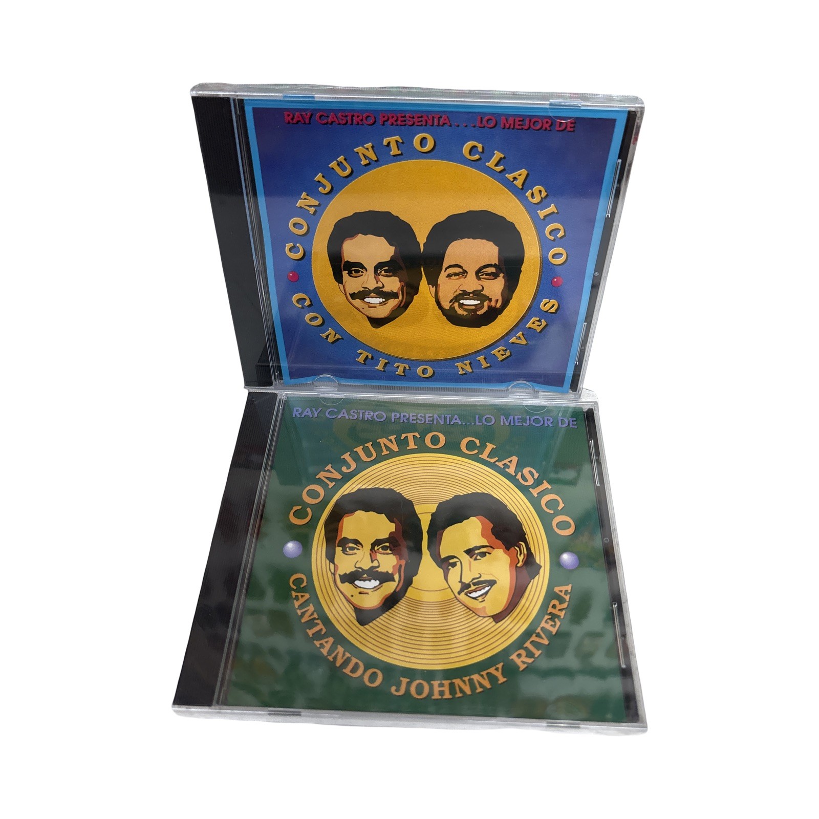  LO MEJOR DEL CONJUNTO CLASICO ,CANTANDO TITO NIEVES Y JOHNNY RIVERA  2 CDS