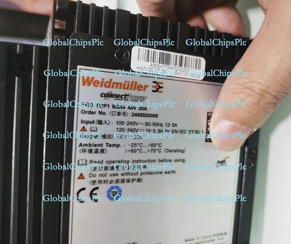 1pcs Weidmuller Switching Mode Power Supply 2466920000 PRO TOP1 960W 48V 20A 1pcs Weidmuller Switching Mode Power Supply 2466920000 PRO TOP1 960W 48V 20A