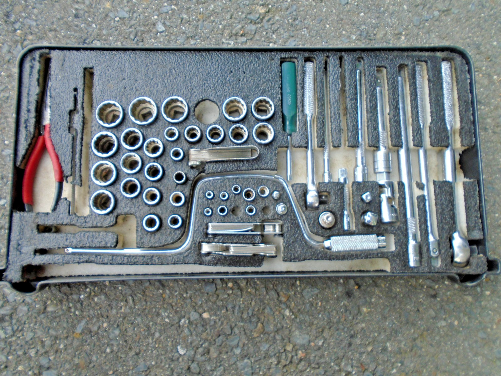 USGI Kipper General Mechanics Tool Kit GMTK Drawer w/ Tools Ratchets Sockets etc USGI Kipper General Mechanics Tool Kit GMTK Drawer w/ Tools Ratchets Sockets etc