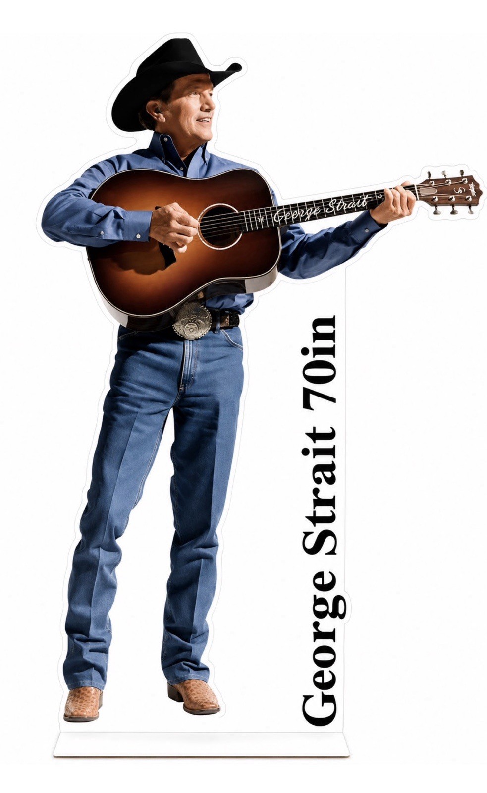 George Strait LIFE SIZE Cardboard Cutout LAST ONE With FAST SHIPPING George Strait LIFE SIZE Cardboard Cutout LAST ONE With FAST SHIPPING