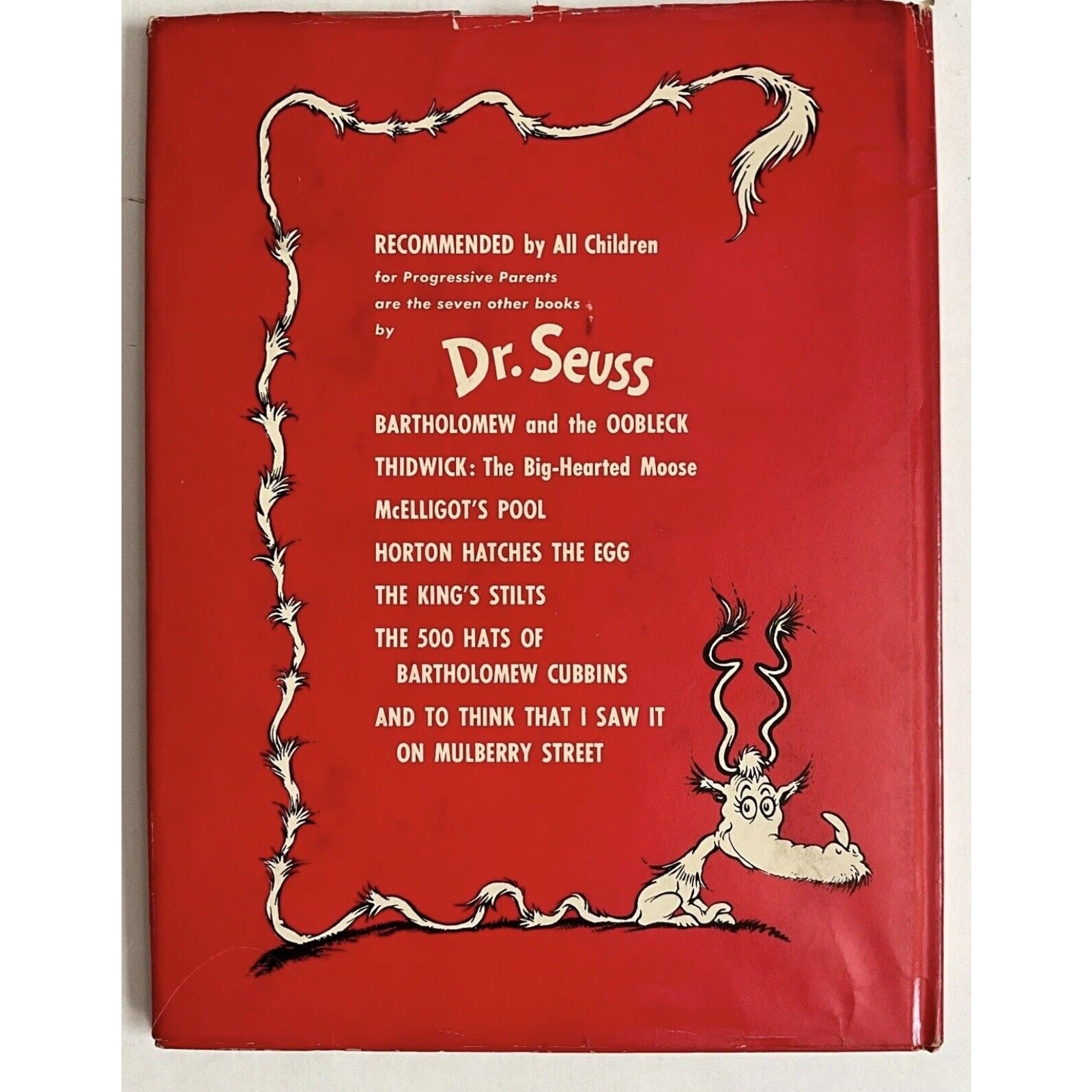 1st PRINTING Dr Seuss 1950 If I Ran the Zoo 200/200 Dust Jacket VG+ ($1500 OBO ) 1st PRINTING Dr Seuss 1950 If I Ran the Zoo 200/200 Dust Jacket VG+ ($1500 OBO )