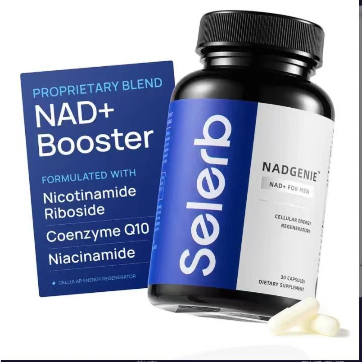 Selerb Liposomal NAD+ Supplement for Men – Supports Energy, Prostate Health & Ce Selerb Liposomal NAD+ Supplement for Men – Supports Energy, Prostate Health & Ce
