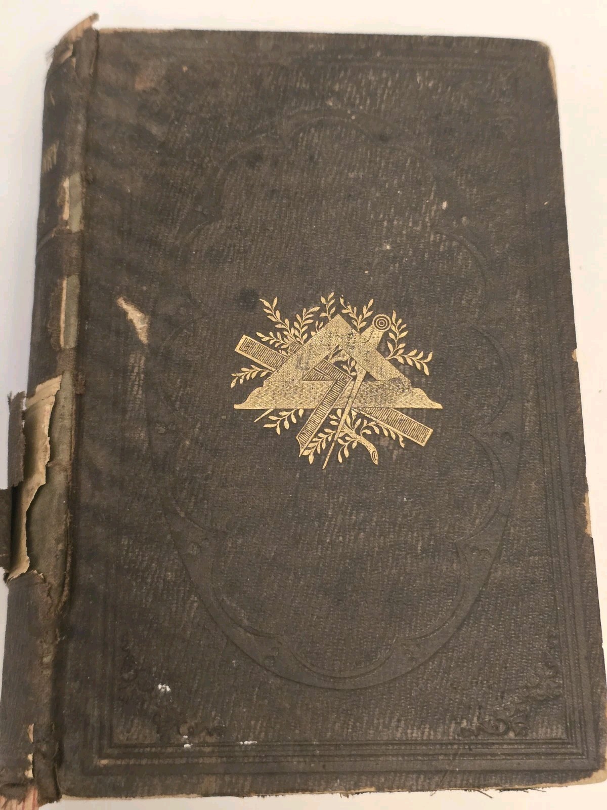 Antique 1855 A LEXICON OF FREEMASONRY Albert G Mackey 3rd Edition, see pictures.