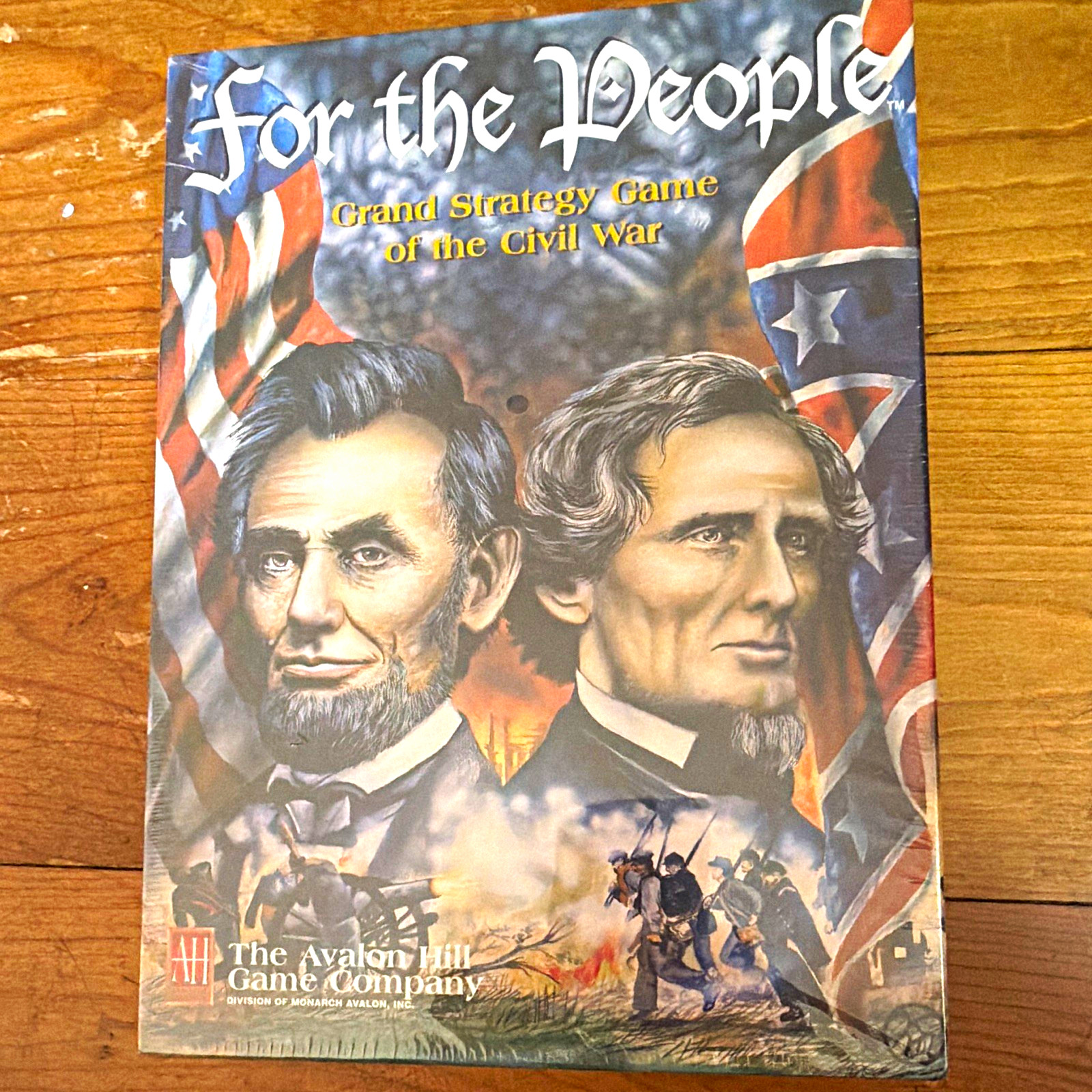 The Avalon Hill Game Company For the People Civil War Grand Strategy Board Game