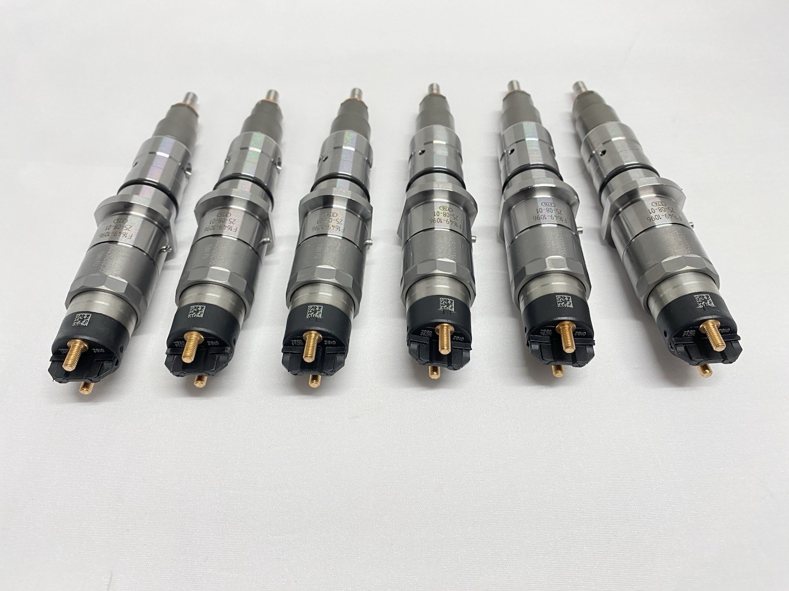 6x Diesel Fuel Injectors 0445120236 Compatible W/ Cummins QSL8.9 QSL9 New Hollan