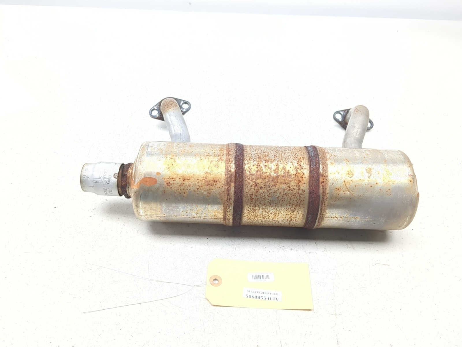 19-24 Stihl Rz 142 Zero Turn Mower Muffler Can Pipe Exhaust Silencer