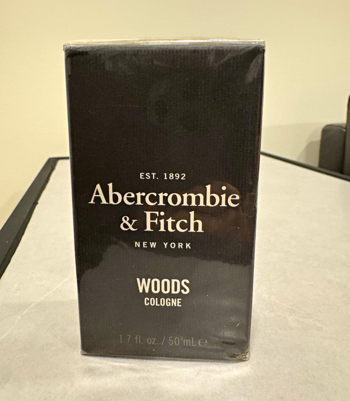 Abercrombie & Fitch Woods Eau de Cologne Spray 1.7 fl oz / 50 mL SEALED BOX Abercrombie & Fitch Woods Eau de Cologne Spray 1.7 fl oz / 50 mL SEALED BOX