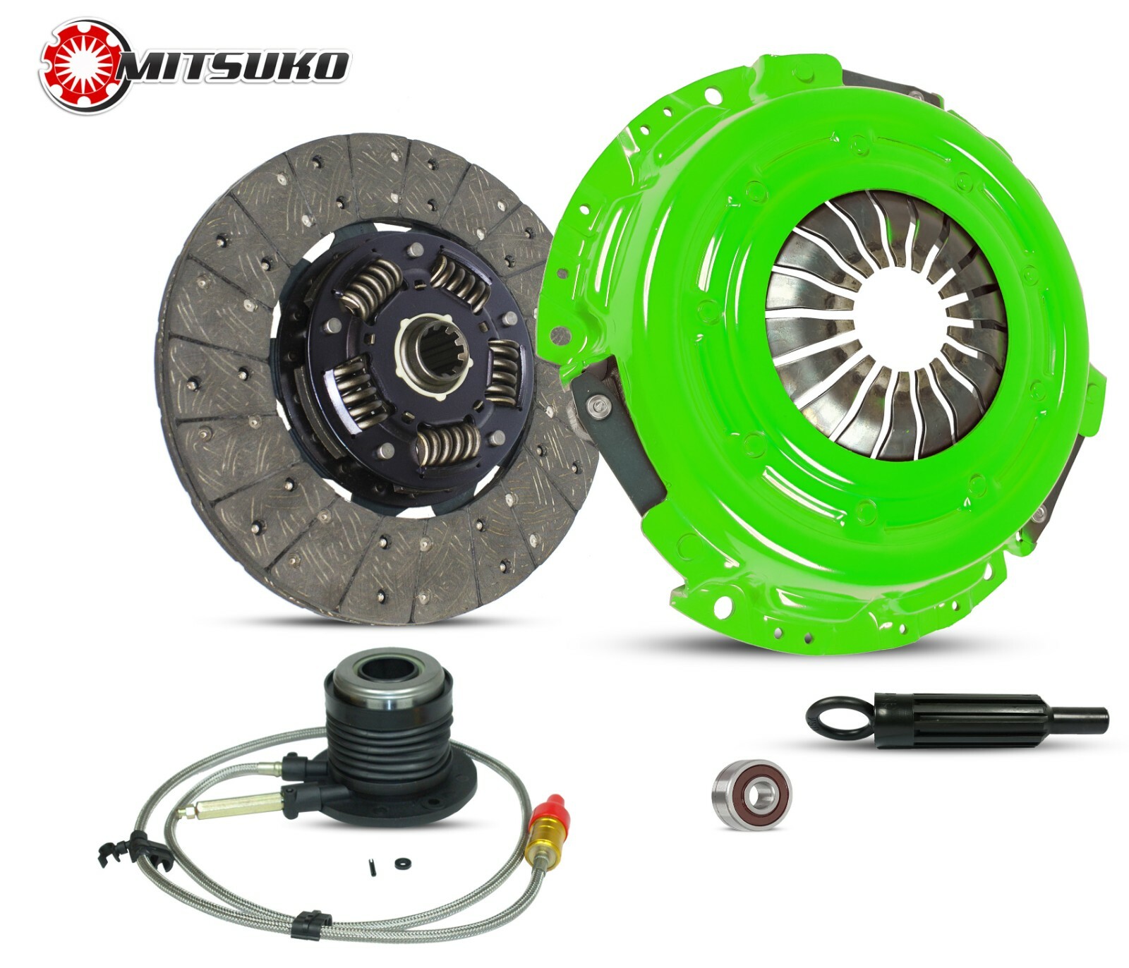 Mitsuko Stage 1 With Slave Clutch Kit Fits Chevy Silverado 1500 01-07 4.3L V6