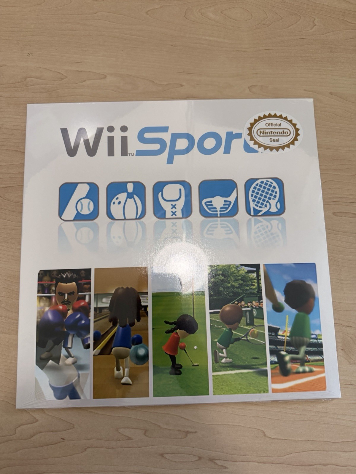 Kazumi Totaka – Wii Sports LP White Vinyl Soundtrack VGM OST Nintendo Wii NEW