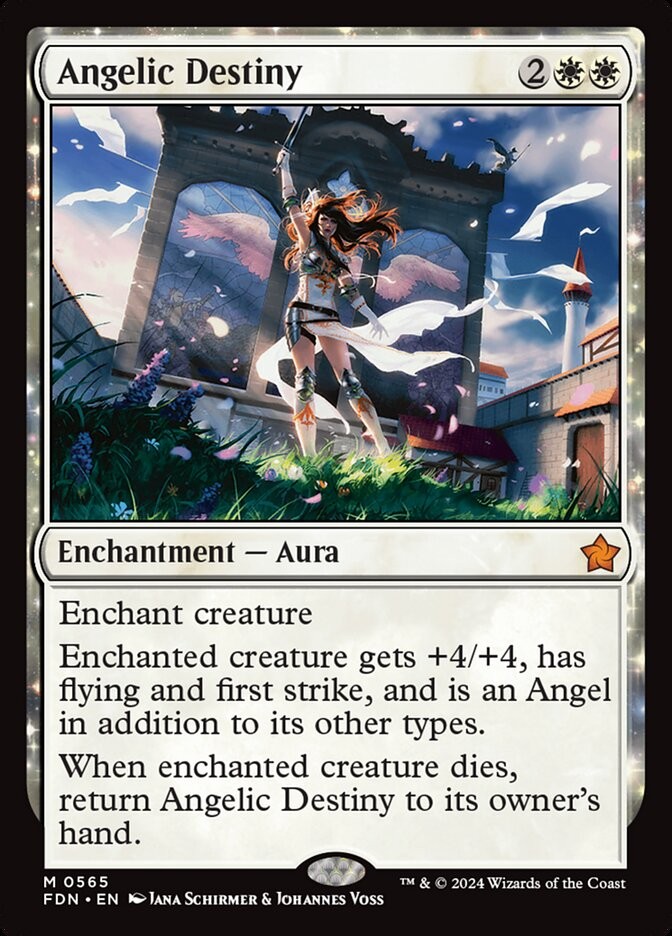 Angelic Destiny 565 M FDN MTG NM