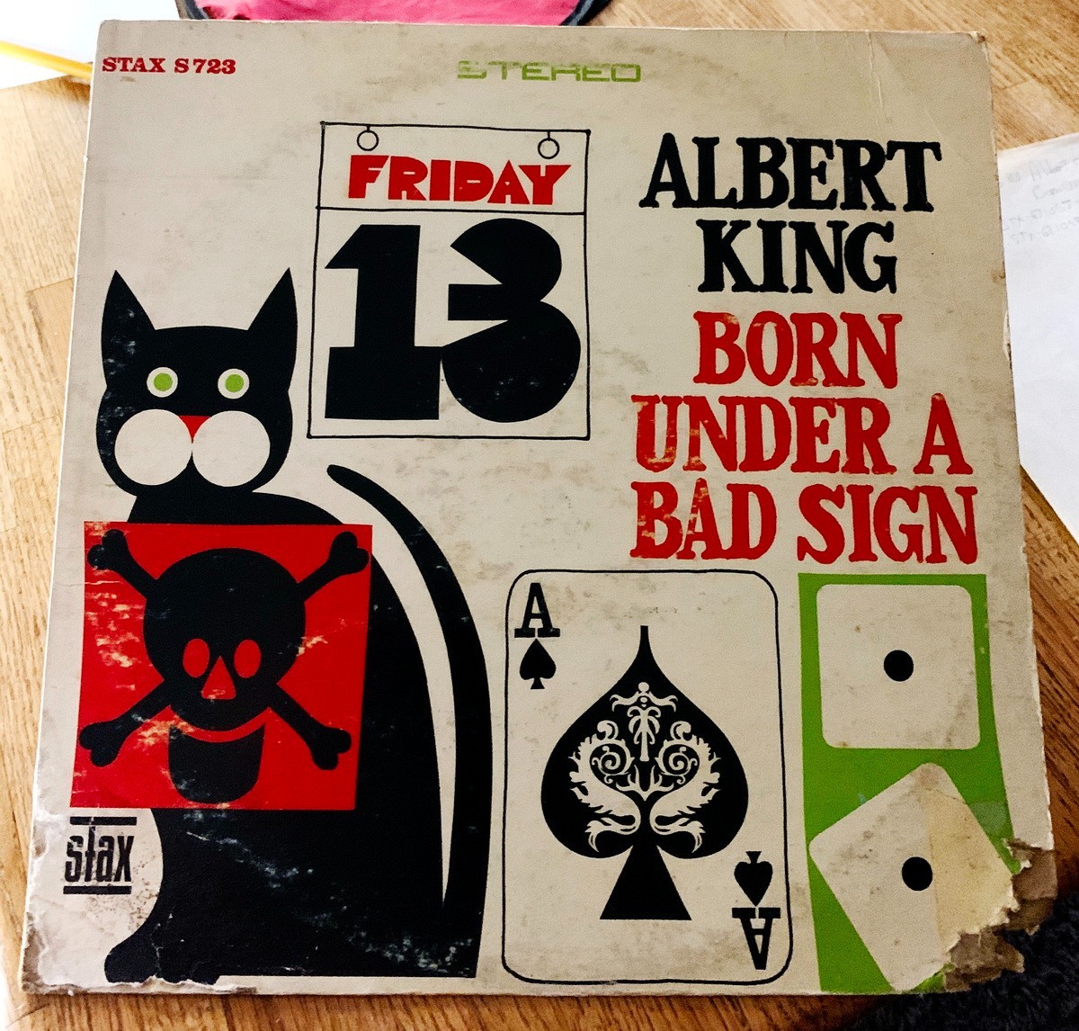 2 Albert King LPs - Born Under a Bad Sign & Live Wire-Blues Power Only One Cover