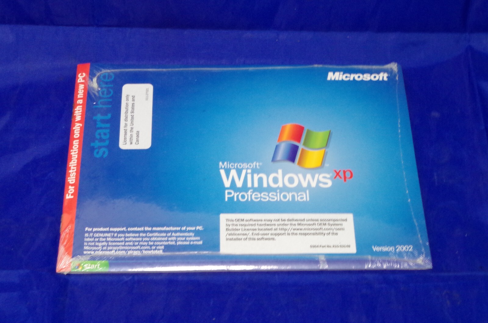 MICROSOFT WINDOWS XP PROFESSIONAL w/SP2 FULL OPERATING SYSTEM MS WIN PRO 32 Bit MICROSOFT WINDOWS XP PROFESSIONAL w/SP2 FULL OPERATING SYSTEM MS WIN PRO 32 Bit