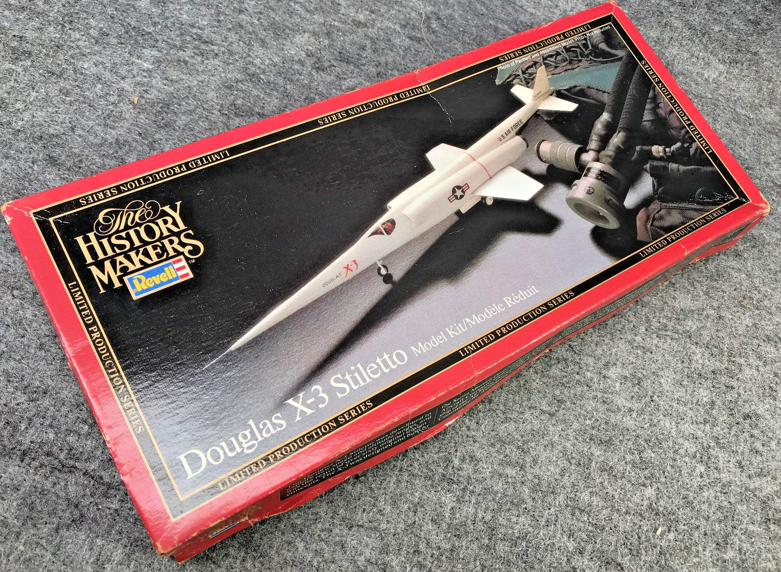 Revell The History Makers Douglas X-3 Stiletto 1/65 Scale Model - NEW Tatty Box Revell The History Makers Douglas X-3 Stiletto 1/65 Scale Model - NEW Tatty Box