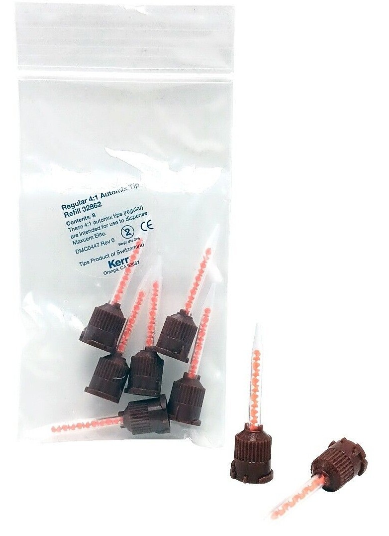 Original Kerr Automix Mixing Tips 4:1 for Maxcem Elite Original Kerr Automix Mixing Tips 4:1 for Maxcem Elite