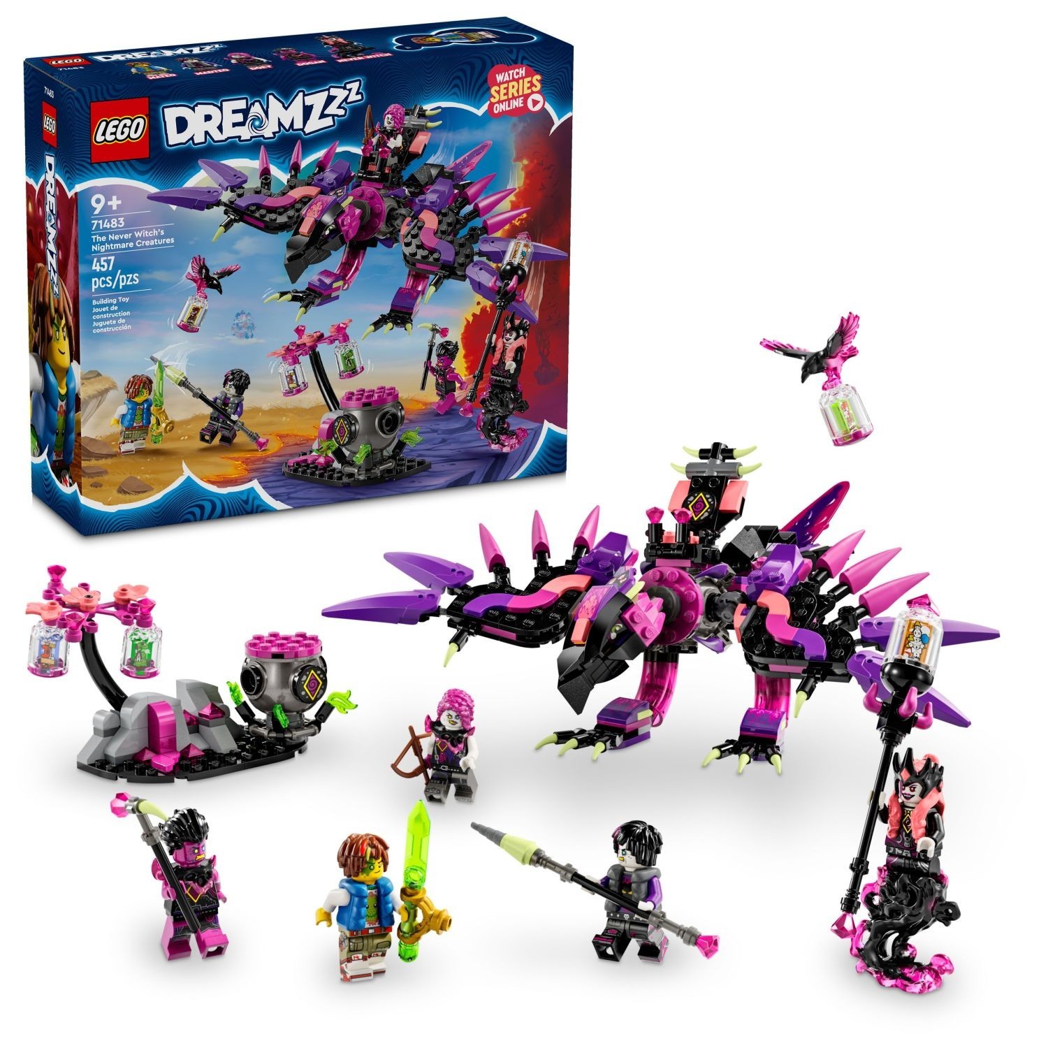 New Sealed - LEGO DREAMZzz The Never Witch’s Nightmare (71483) New Sealed - LEGO DREAMZzz The Never Witch’s Nightmare (71483)