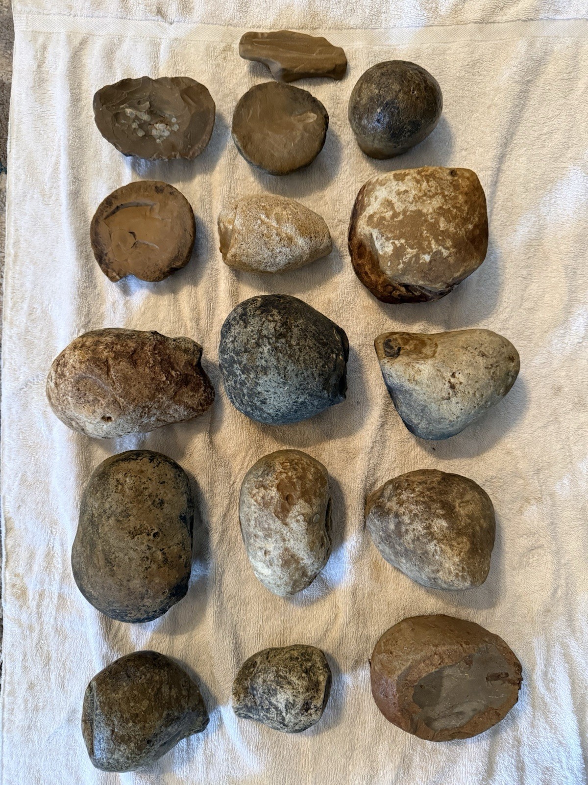 South West Kentucky Native American Discoidal Game Stone Chunkey Large Set Of 16 South West Kentucky Native American Discoidal Game Stone Chunkey Large Set Of 16