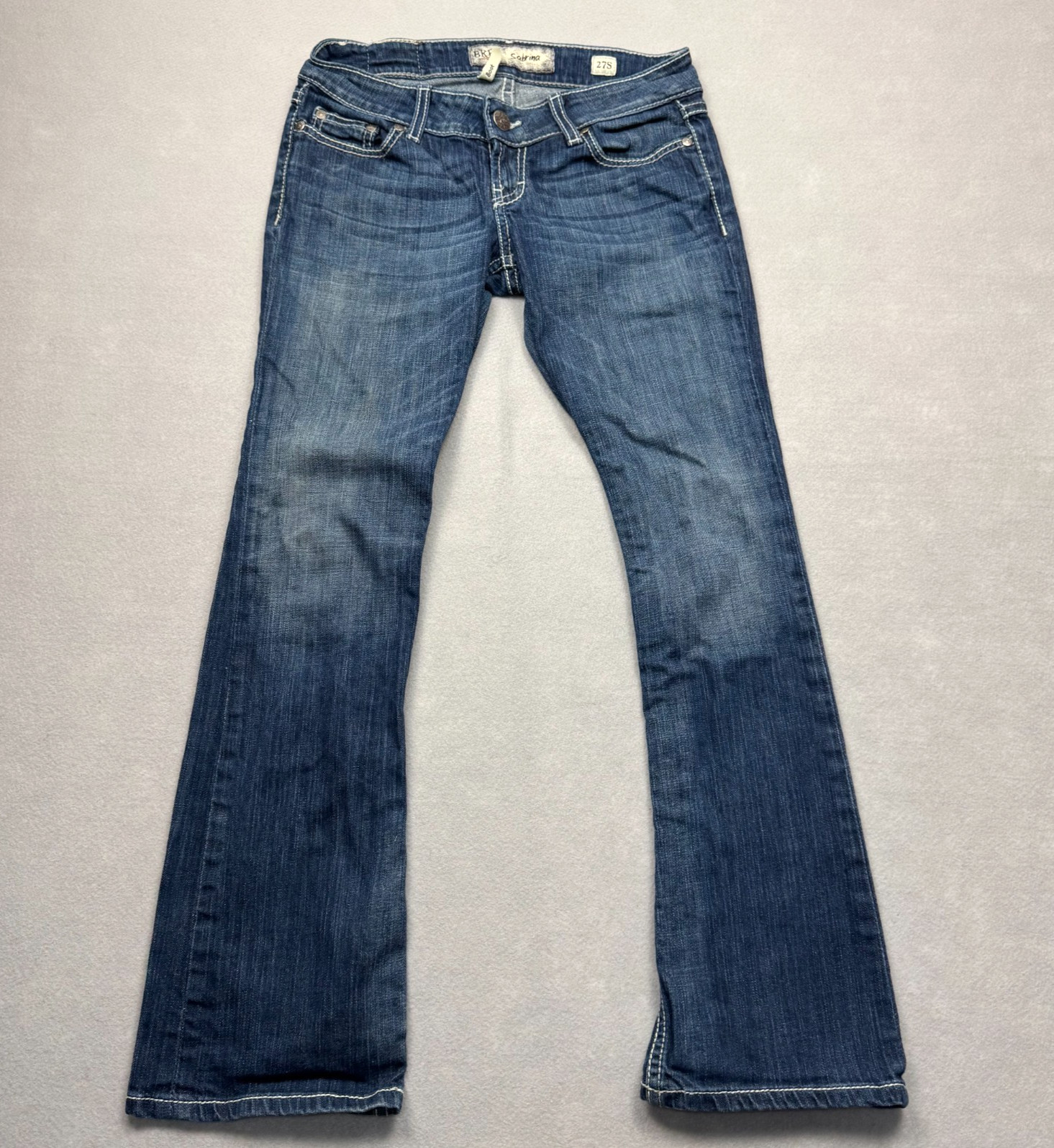 BKE Women\'s Size 27S (See Photo Measurements) Boot Cut Sabrina Denim Jeans