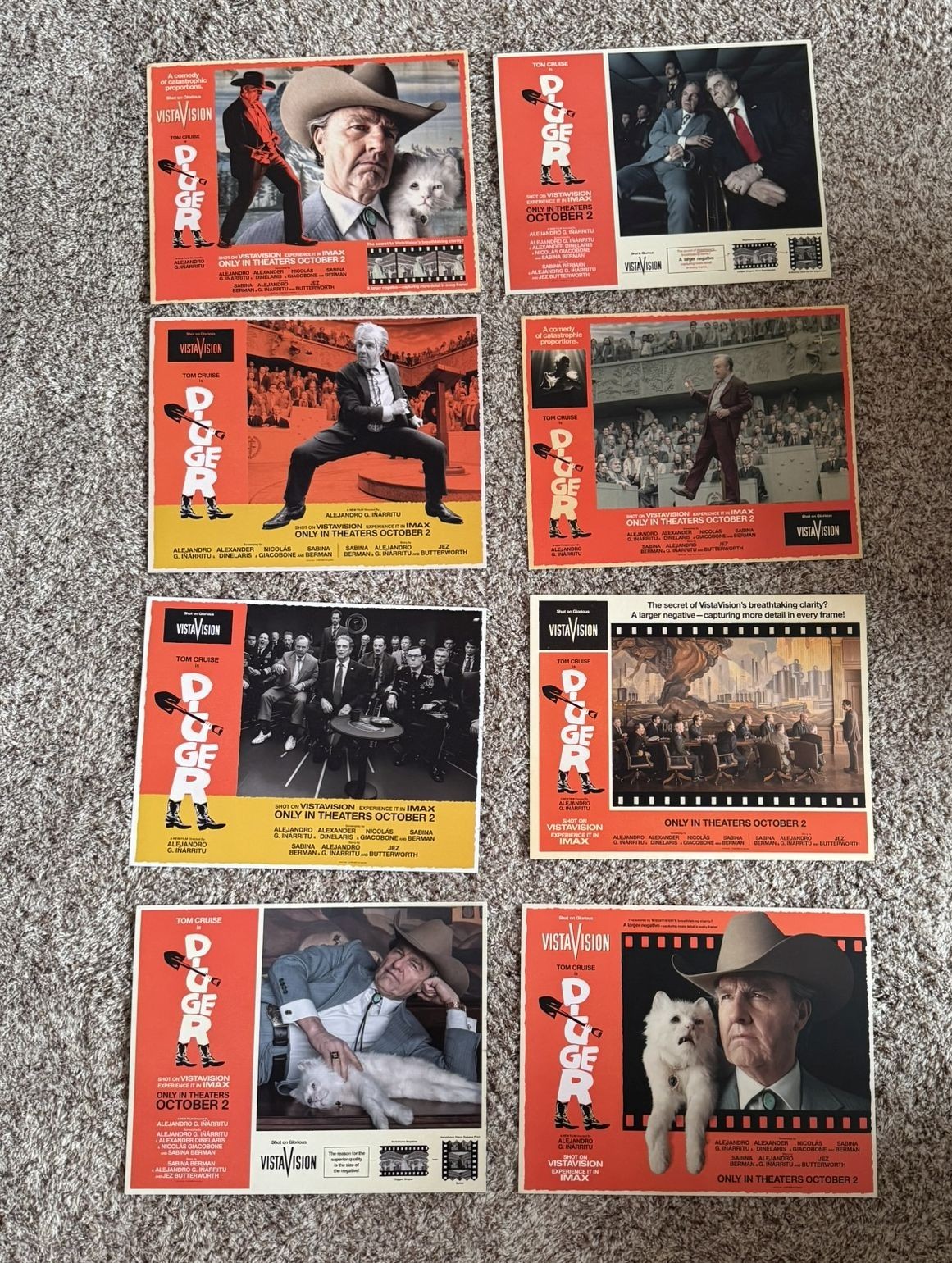 Digger - original movie poster 11x14 2026 Lobby Card Set  SET (8) COMPLETE