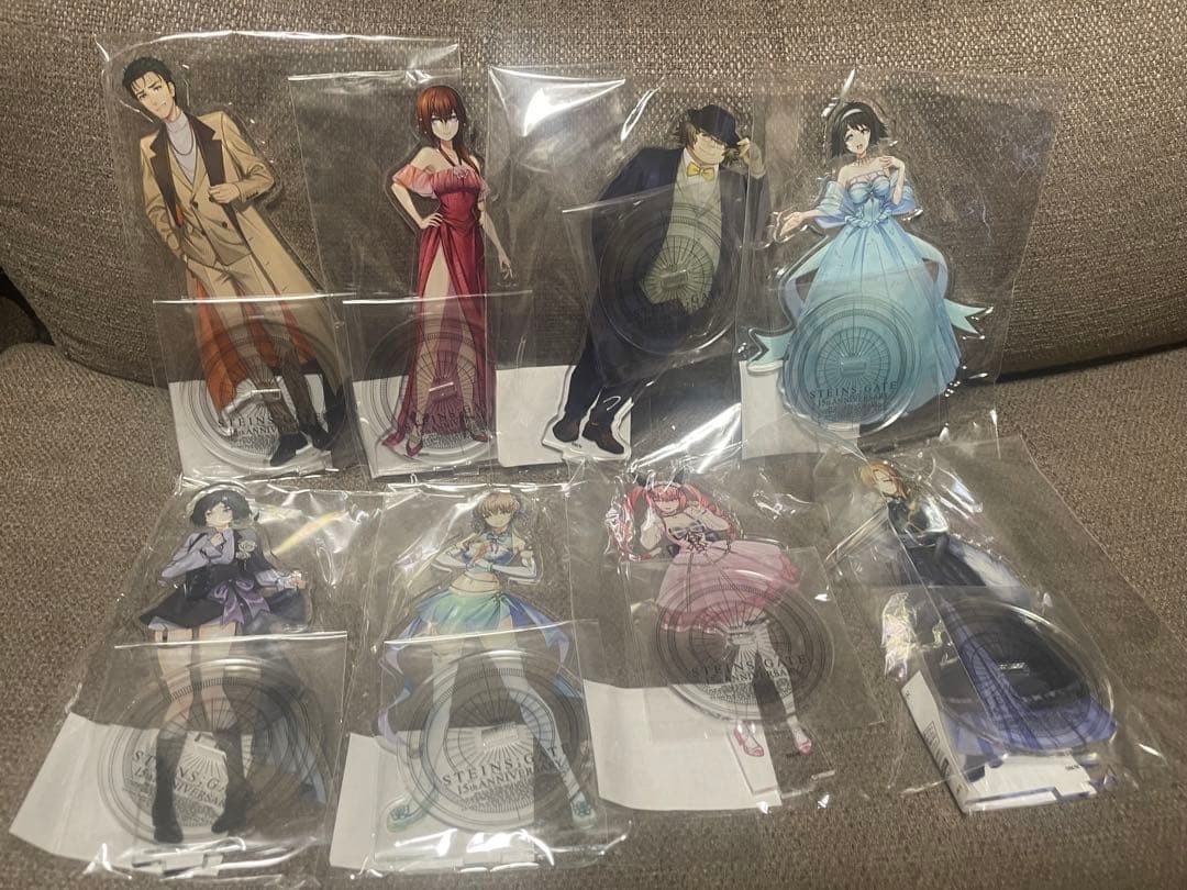 Steins;Gate 15th Anniversary Acrylic Stand All Types Steins;Gate 15th Anniversary Acrylic Stand All Types