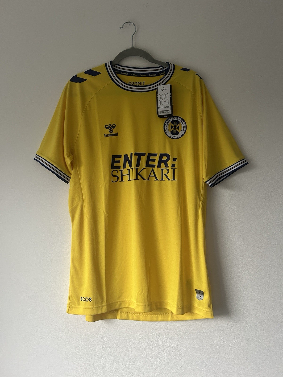 BNWT St Albans FC 2023/24 Home Shirt Enter Shikari Hummel - XL BNWT St Albans FC 2023/24 Home Shirt Enter Shikari Hummel - XL