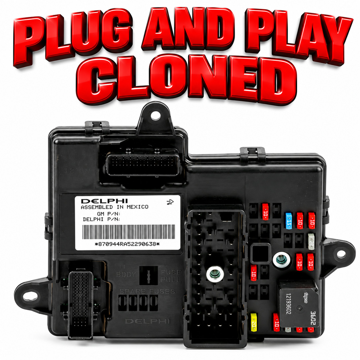 08-09 Chevrolet HHR BCM Body Control Module 25930775 GM VIN Programmed
