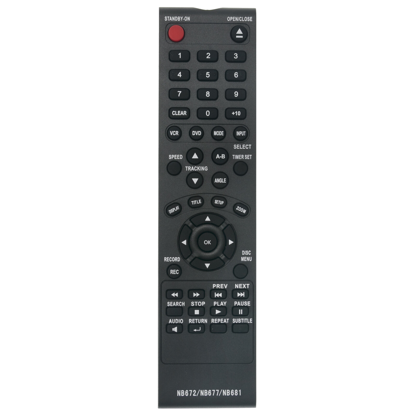 New NB672UD NB677UD NB681UD Replace Remote for Magnavox Blu-ray Disc DVD Player