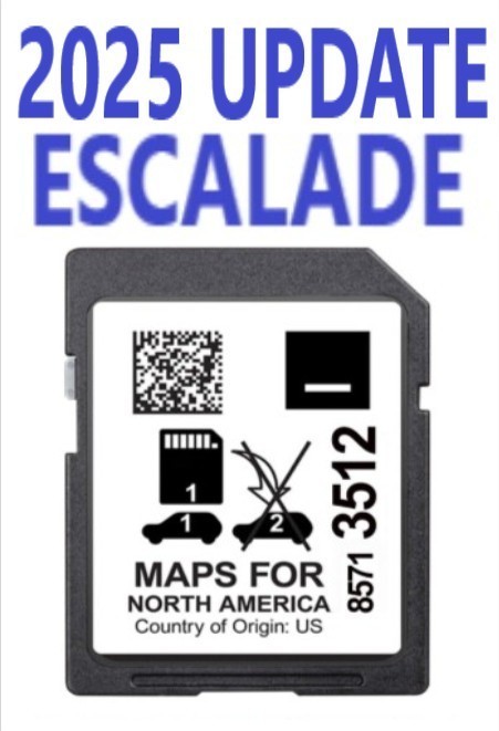 *NEW* 2025 GPS NAVIGATION SD CARD 2021-2023 ESCALADE MODELS *NEW* 2025 GPS NAVIGATION SD CARD 2021-2023 ESCALADE MODELS