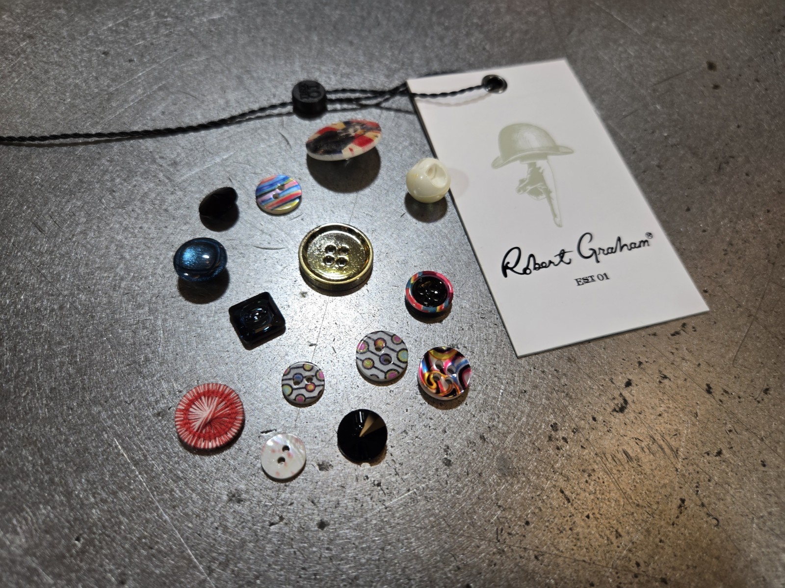 Robert Graham Shirt Button Collection 14 Buttons