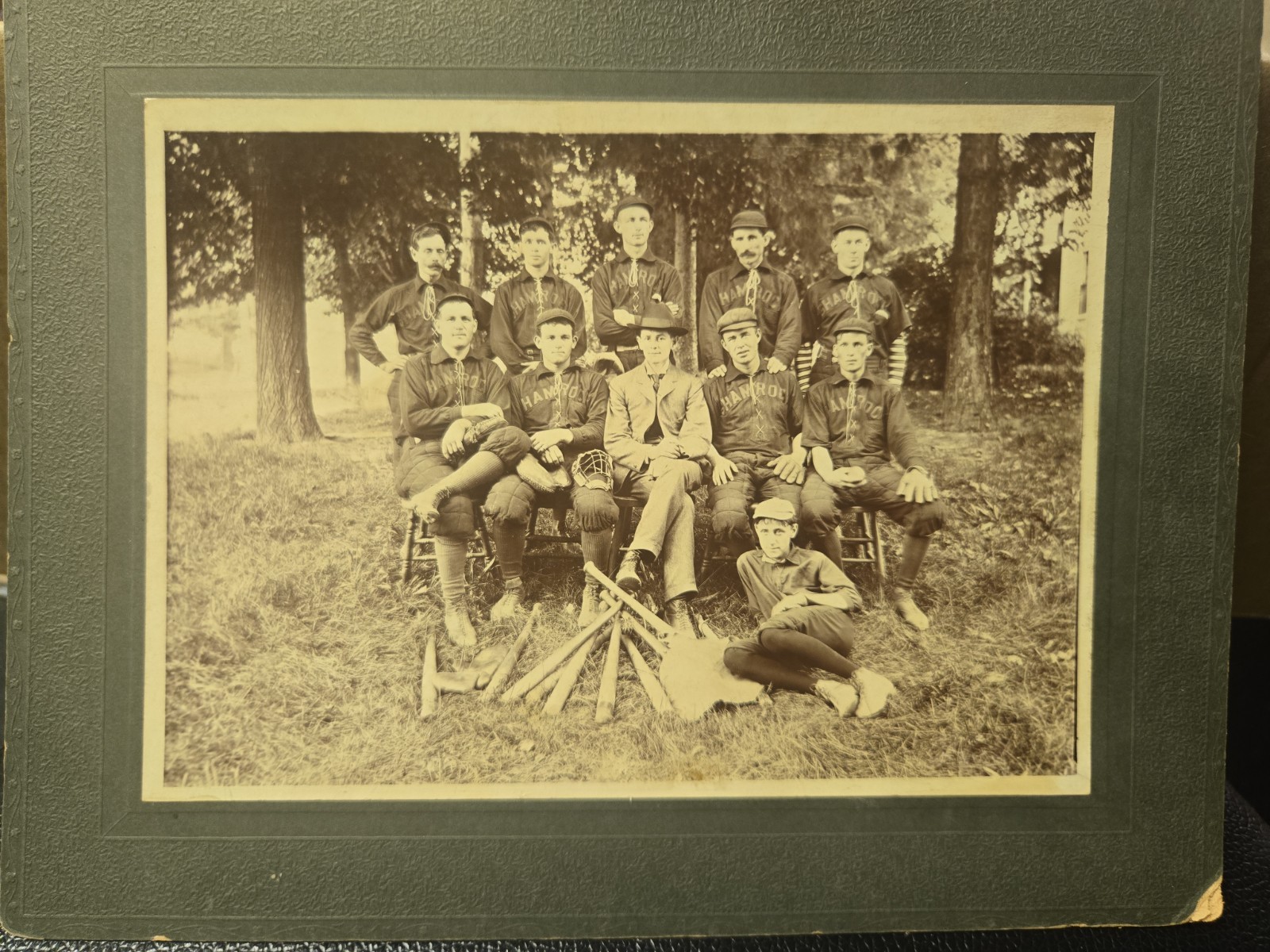Late 1800s Early 1900s Antique Vintage Baseball Team Cabinet Photo NICE Late 1800s Early 1900s Antique Vintage Baseball Team Cabinet Photo NICE