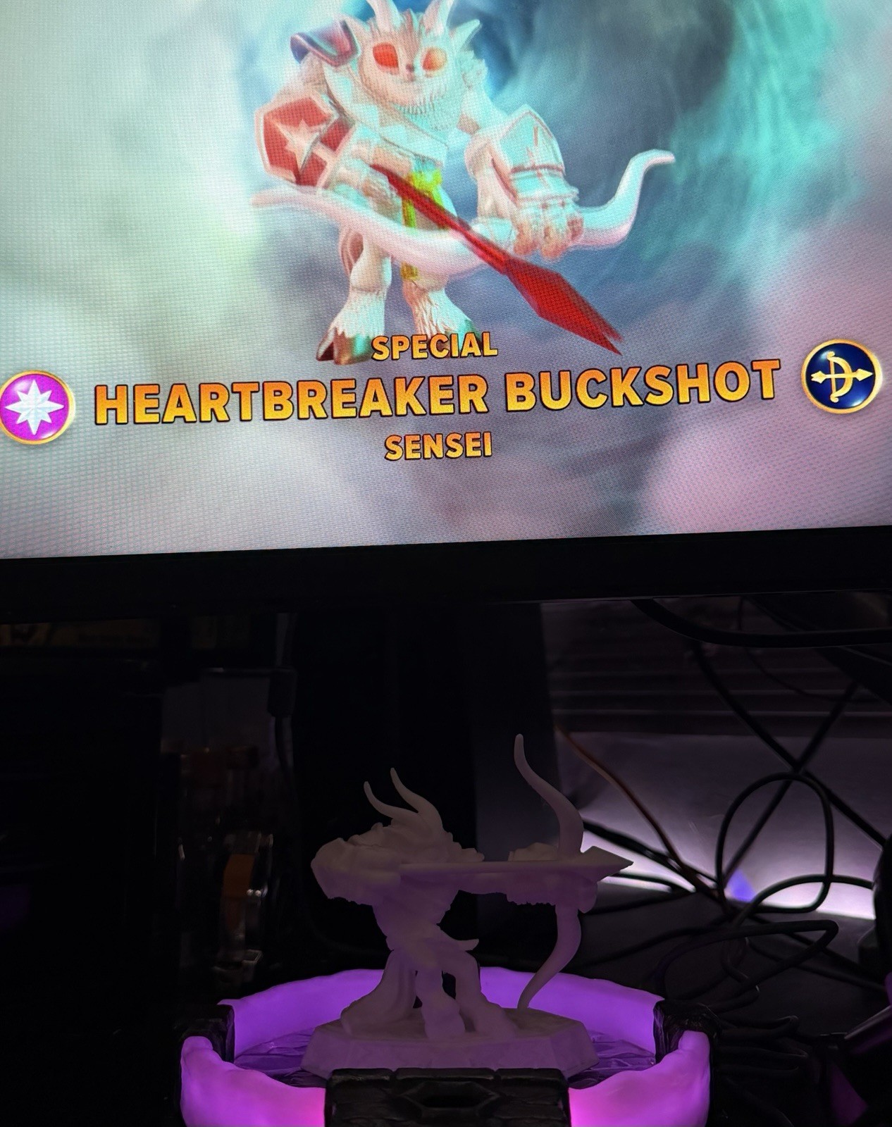 Skylanders 3D-Printed Heartbreaker Buckshot figure *Works in game* Skylanders 3D-Printed Heartbreaker Buckshot figure *Works in game*