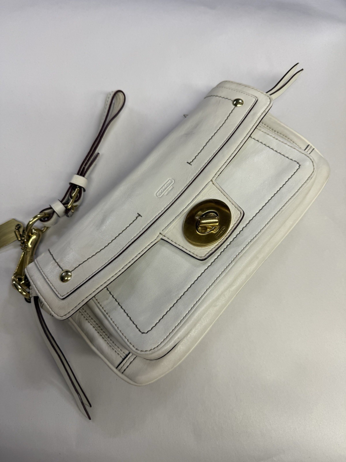 Coach Legacy Hampton Vintage Clutch Wristlet D0893-12450 Y2K Rare Coach Legacy Hampton Vintage Clutch Wristlet D0893-12450 Y2K Rare