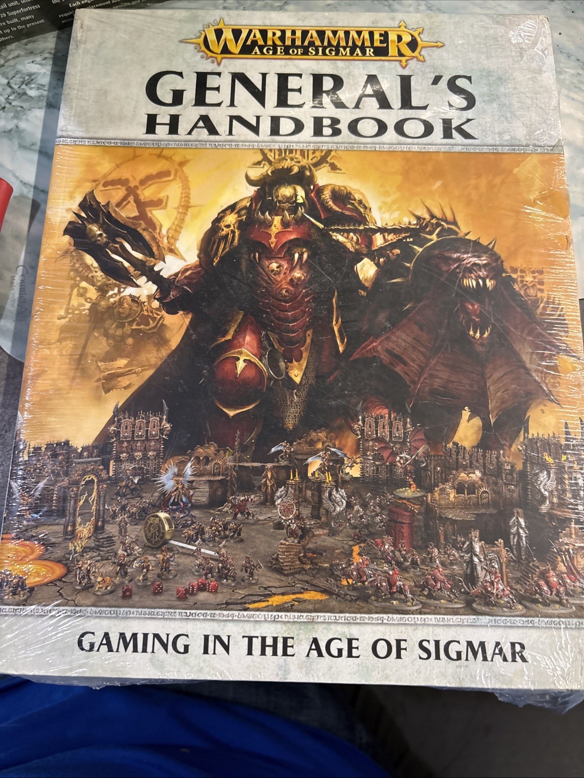 Warhammer Age of Sigmar General\'s Handbook 2016 Ed SEALED Gaming Age Sigmar NEW