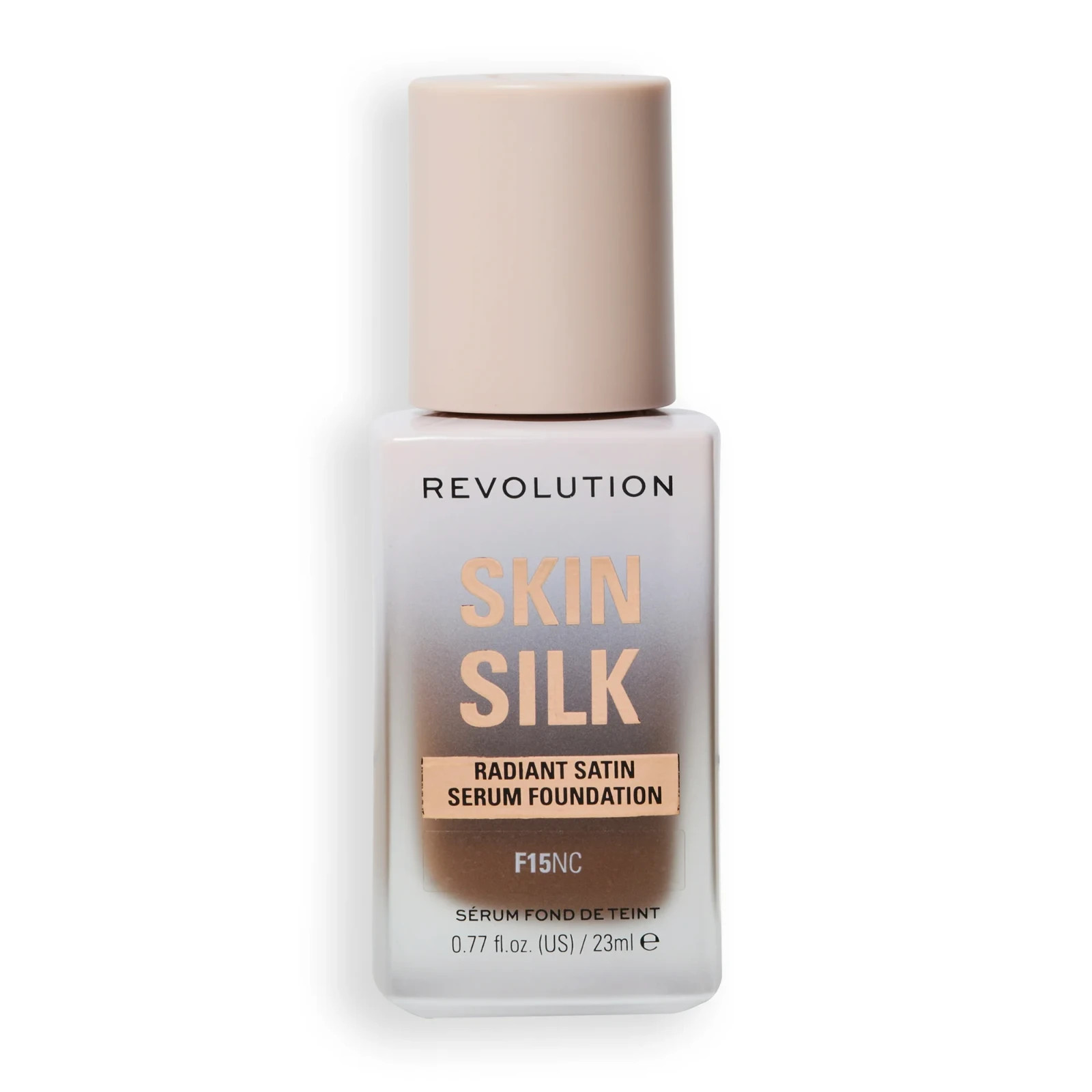Revolution Women\'s Skin Silk Serum Foundation Makeup F15NC NEW