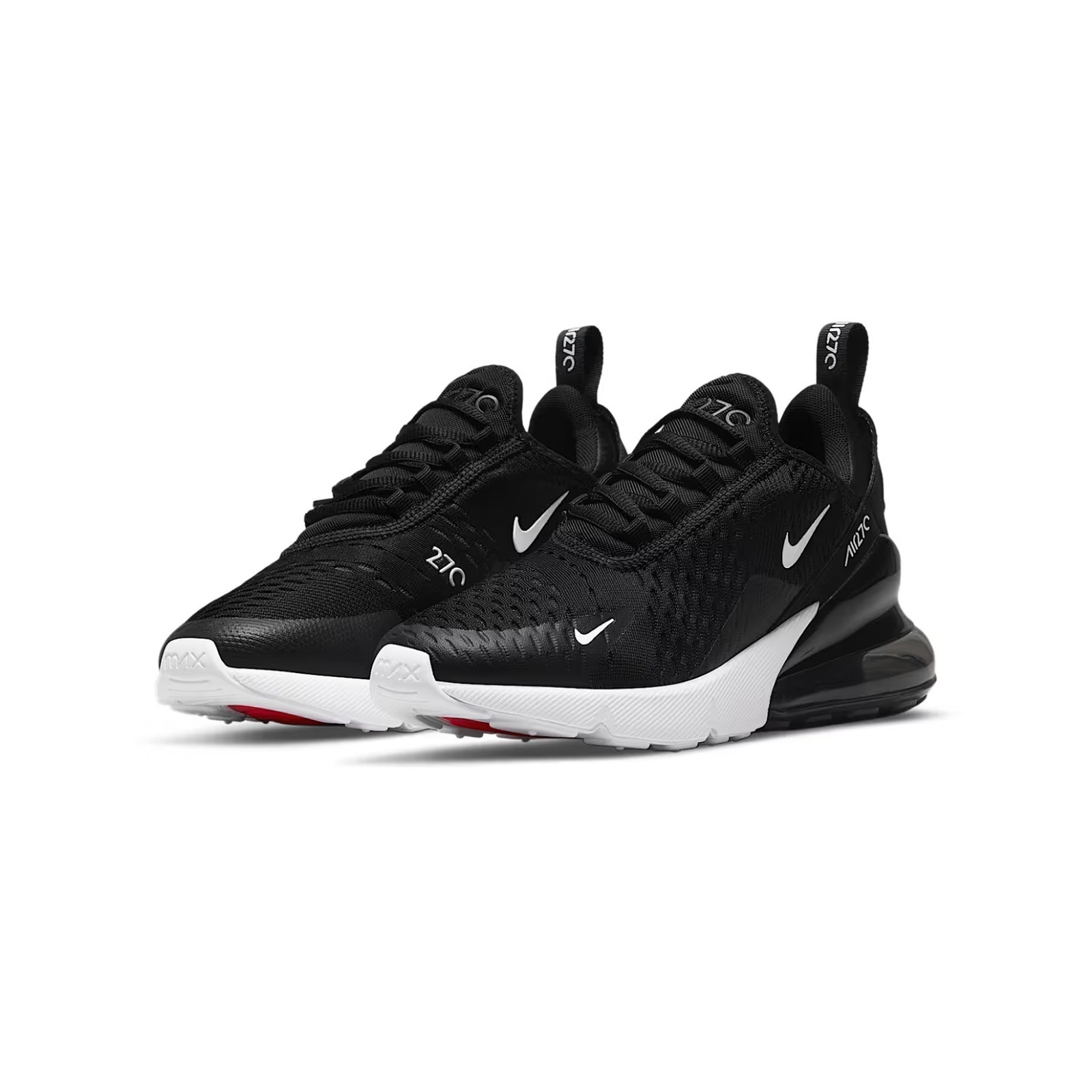 Nike Air Max 270 Youth Big Kids Black/White Sneakers Shoes (GS), 943345-001 Nike Air Max 270 Youth Big Kids Black/White Sneakers Shoes (GS), 943345-001