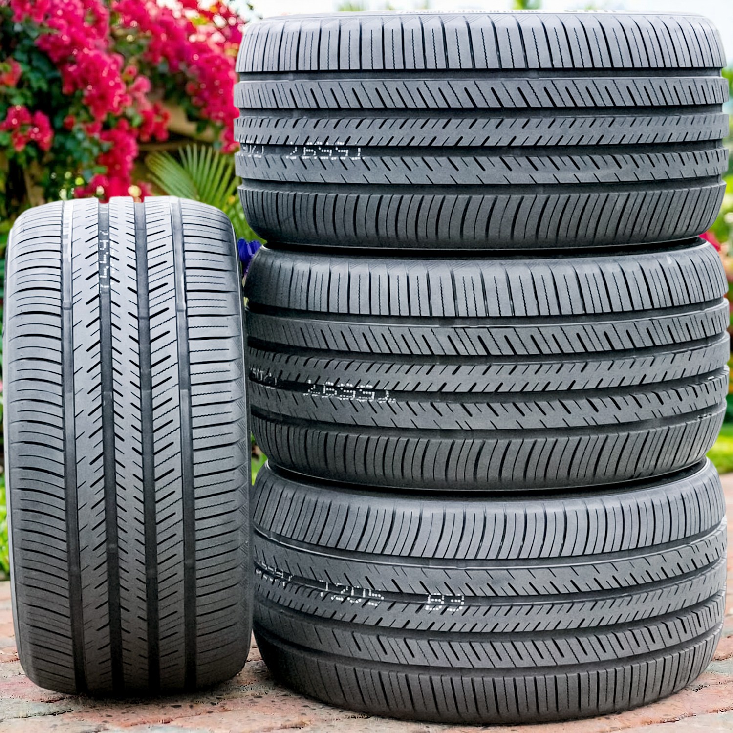 4 Atlas Tire Force UHP 255/40R19 100Y XL All Season 50k Mi Warranty UTQG 520AAA