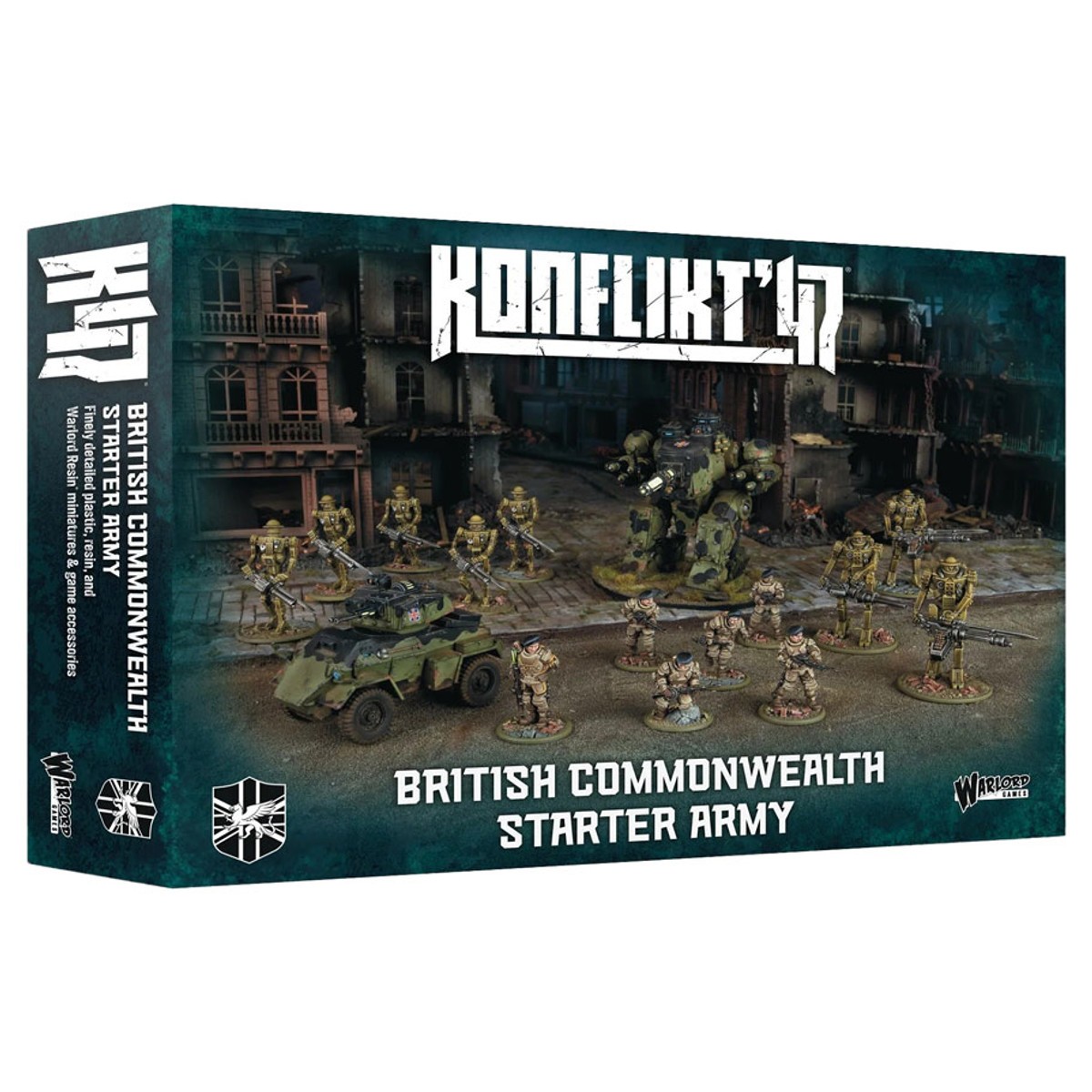 Bolt Action Konflikt \'47 British Commonwealth Starter Army