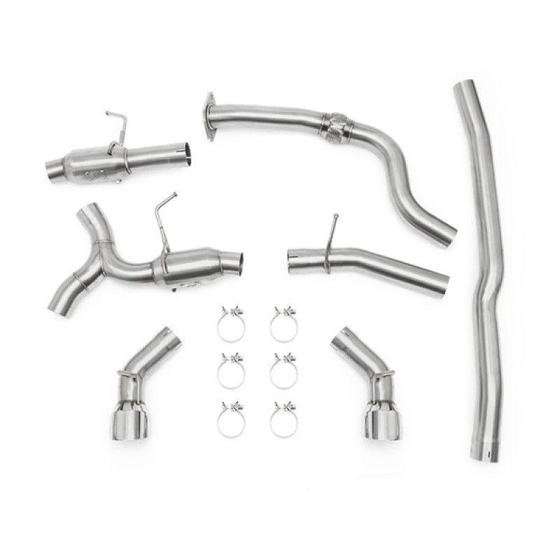 Mishimoto Cat-Back Exhaust for 2016-2024 Chevy Camaro 2.0T – Dual Tips