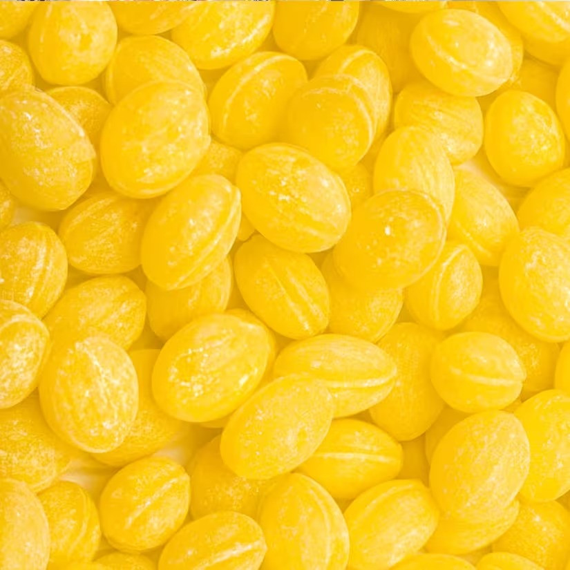 Claeys Sanded Lemon Drops Hard Candy 1LB | Lemon Flavored Bulk Candy - Claeys Sanded Lemon Drops Hard Candy 1LB | Lemon Flavored Bulk Candy -
