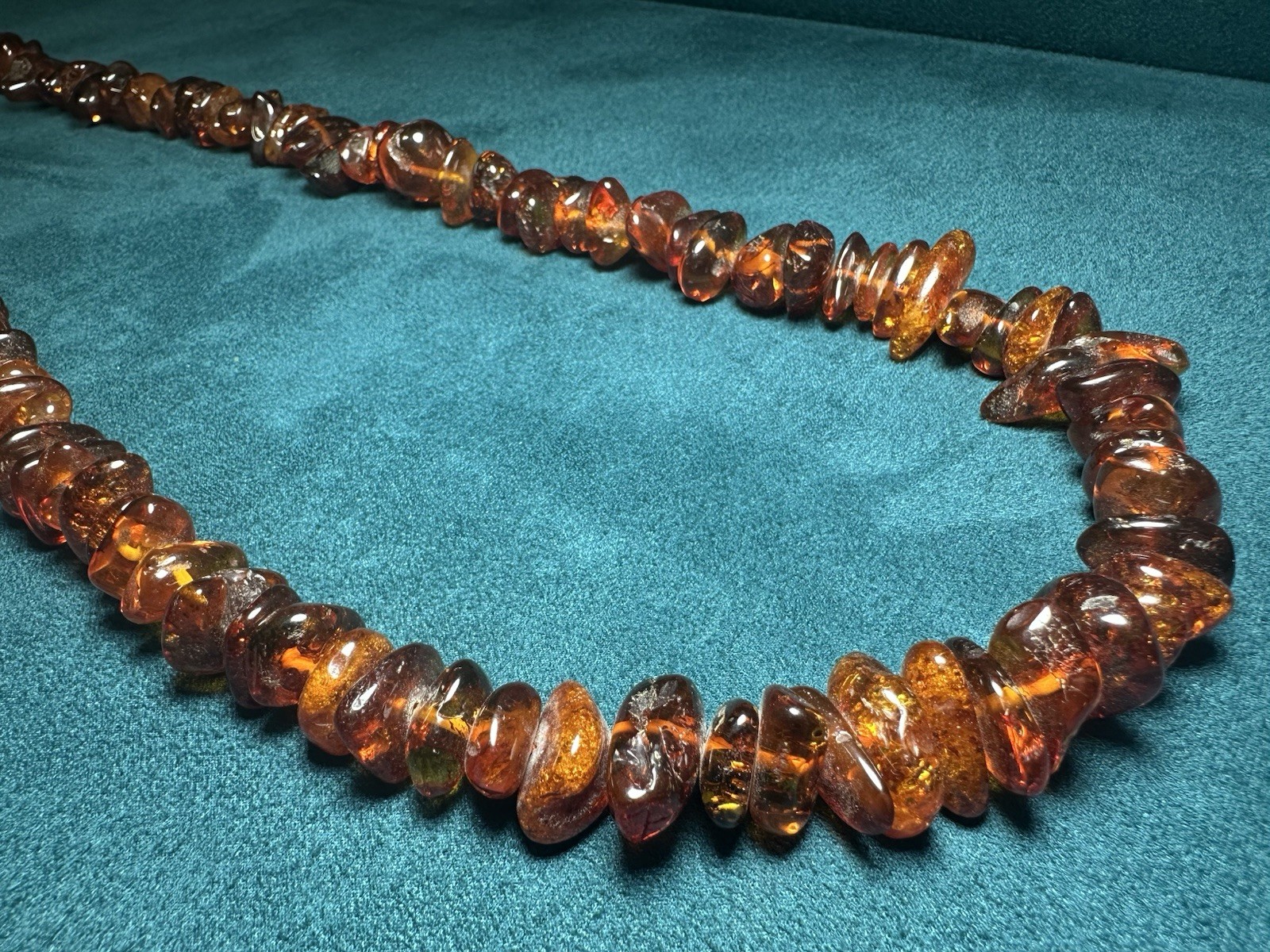 Huge Baltic Amber Necklace 105 Grams - 19” Long Amber Necklace Huge Baltic Amber Necklace 105 Grams - 19” Long Amber Necklace