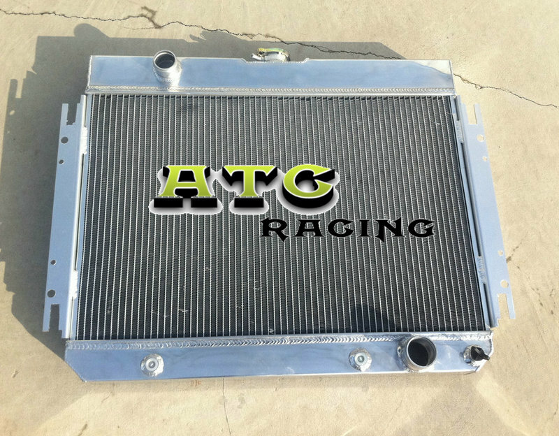 4 Row All Aluminum Radiator For 1963-1968 Chevy Chevelle/Impala V8 El Camino